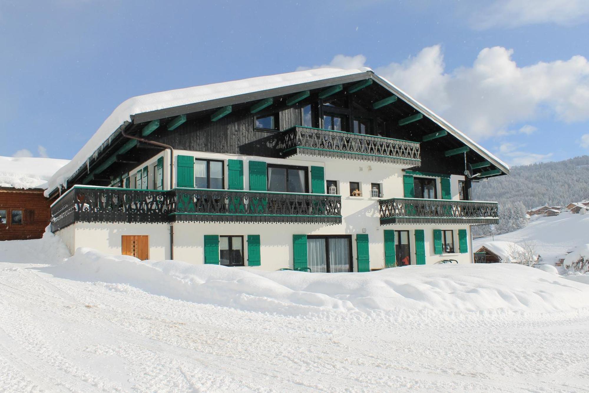 Chalet Fleur Des Alpes Les Gets Bagian luar foto