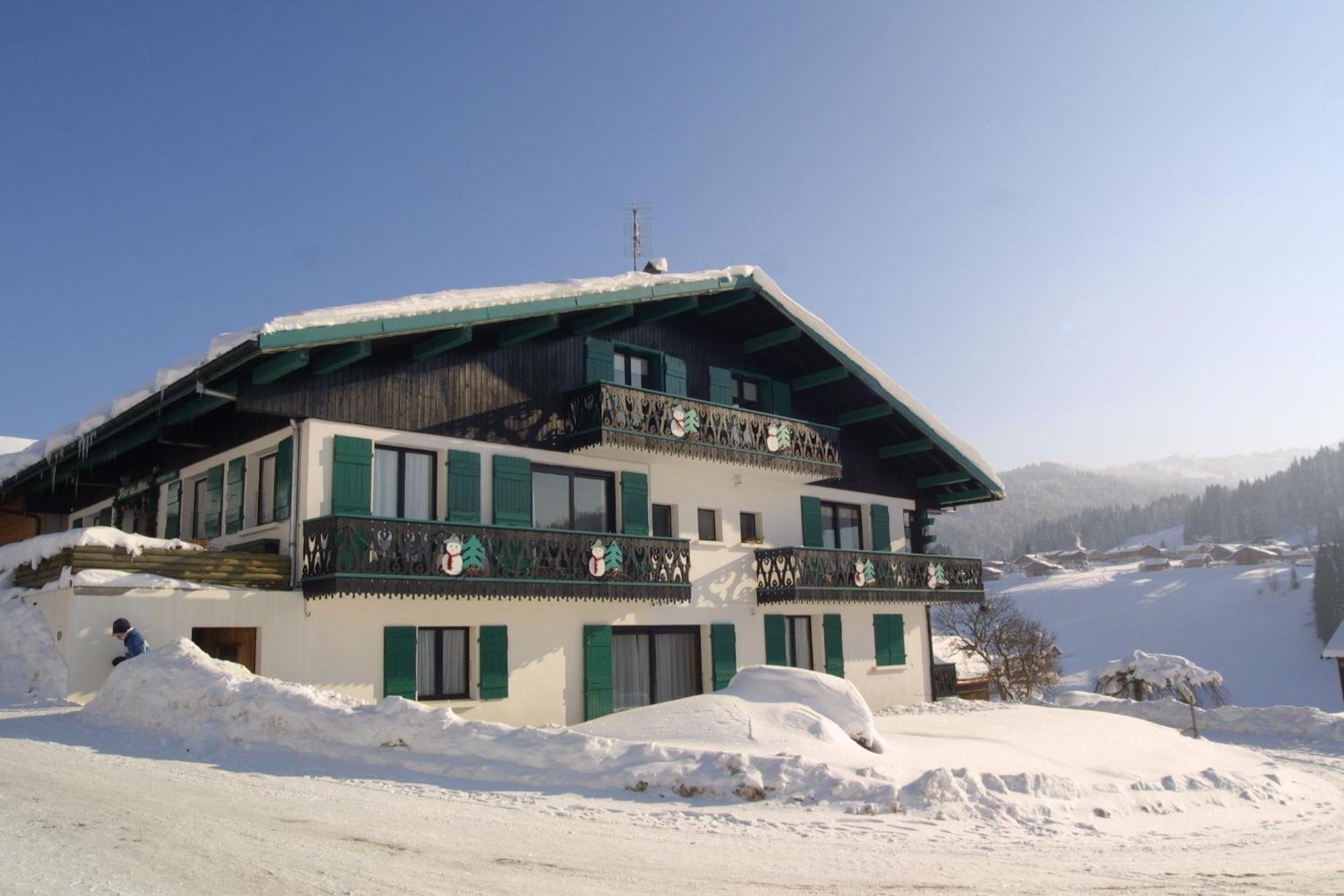 Chalet Fleur Des Alpes Les Gets Bagian luar foto